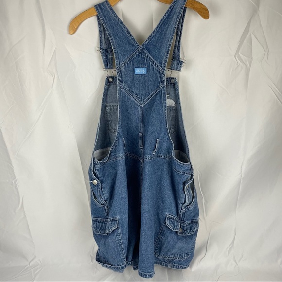 Warner Bros. Blue & White Looney Tunes Overalls - Picture 12 of 15